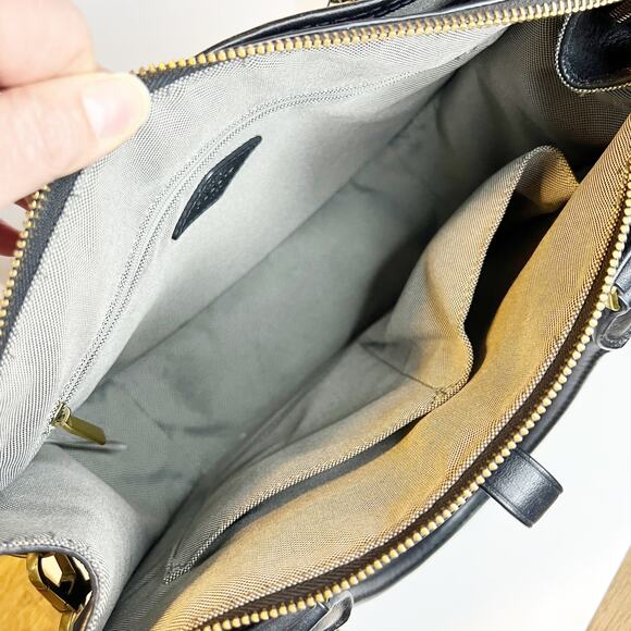 Fossil Ryder Patchwork Leather Crossbody/Satchel Bag - Picture 5 of 8